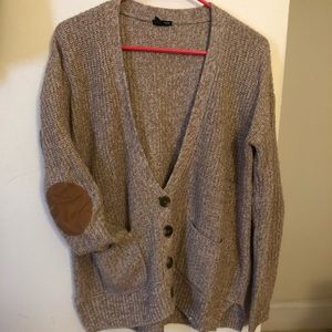 club monaco sweater with elbow pads